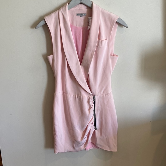 Jennifer Hope‎ Pink Tuxedo Dress - Picture 1 of 7